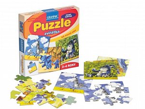 PUZZLE zvířátka - Mé první hry 2-4 roky