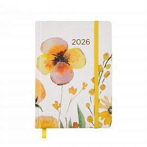 Denní diář - Žluté květiny 2026
