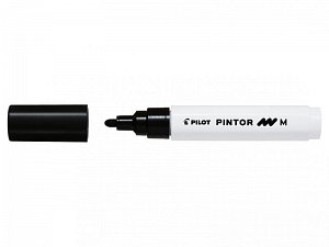 PILOT Pintor Medium akrylový popisovač 1,5-2,2mm - černý