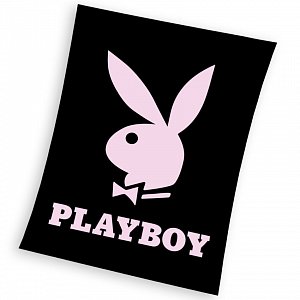 Deka Playboy Black 150x200 cm