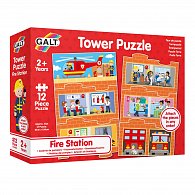 Puzzle věž - Požární stanice