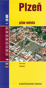 Plzeň - plán města