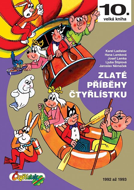 Náhled Zlaté příběhy Čtyřlístku z let 1992 - 1993 / 10. velká kniha