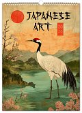 Kalendář 2026 nástěnný: Vintage plakáty - japonské umění, 33 x 46 cm