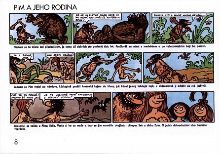 Náhled Sek a Zula - Pravěk ve slavném komiksu pro děti