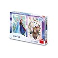 Puzzle Frozen - Anna a Elsa 2x77 dílků
