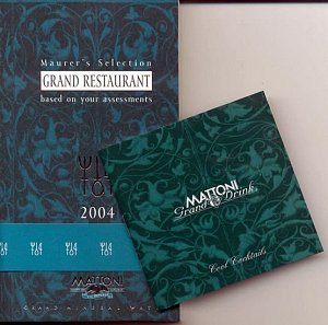 Maurer´s Selection - Grand Restaurant 2004 - based on your assessments