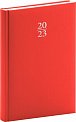 Diář 2023: Capys - červený, denní, 15 × 21 cm