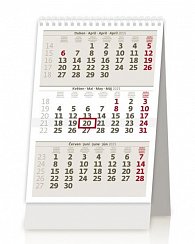 Kalendář stolní 2015 - Mini tříměsíční