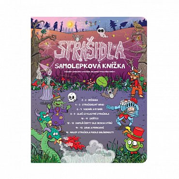 Náhled Samolepková knížka Strašidla - Kouzelné čtení