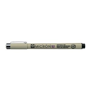 Sakura liner Pigma Micron 02 - černý