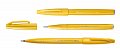 Popisovač Pentel Touch Brush - žlutý