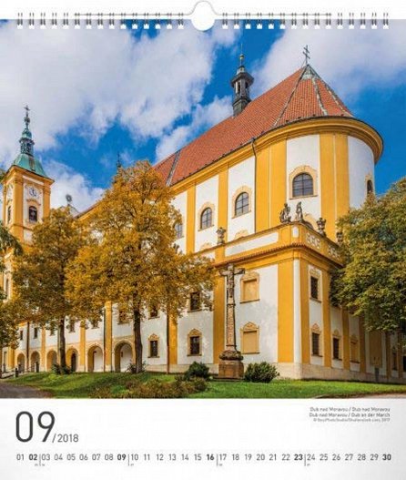 Náhled Kalendář nástěnný 2018 - Česká republika