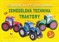 Zemědělská technika TRAKTORY - Jednoduchá vystřihovánka