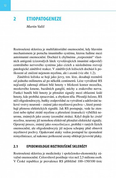 Náhled Roztroušená skleróza pro praxi, 2.  vydání