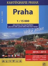 Praha – Velký atlas, 1 : 15 000, 1.  vydání