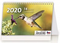 Kalendář stolní 2020 - MINI 14denní kalendář