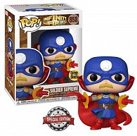 Funko POP Marvel: Infinity Warps - Soldier Supreme (exclusive special edition GITD)