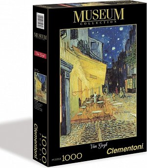 Puzzle Vincent Van Gogh: Noční kavárna 1000 dílků