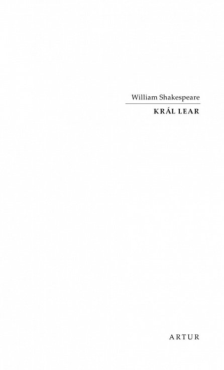 Náhled Král Lear, 1.  vydání