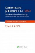 Komentovaná judikatura k a. s. 2023 - Stručný přehled aktuální soudní praxe v otázkách a odpovědích s komentářem