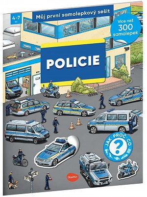 Můj první samolepkový sešit Policie