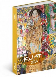 Diář 2016 - Gustav Klimt, 10,5 x 15,8 cm