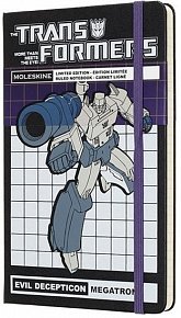 Moleskine: Transformers zápisník linkovaný Megatron L