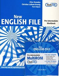 New English File Pre-intermediate Workbook with Answer Booklet and Multi-ROM Pack