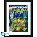 Želvy Ninja Zarámovaný plakát - Comics cover
