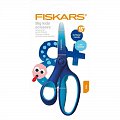 Fiskars Velké dětské nůžky 15 cm pro leváky, světle a tmavě modrá