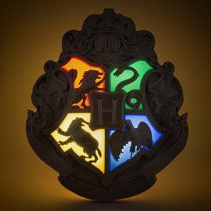 Harry Potter Světlo - Bradavice s hůlkou