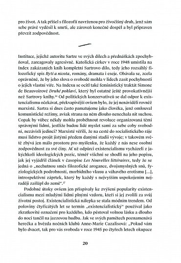 Náhled V existencialistické kavárně - O svobodě, bytí a meruňkových koktejlech, 1.  vydání