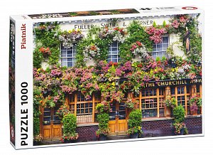 Puzzle Churchill Pub in London / 1000 dílků