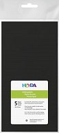 HEYDA Hedvábný papír 50 x 70 cm - černý 5 ks
