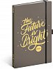 Týdenní diář Future Is Bright 2024, 13 × 21 cm