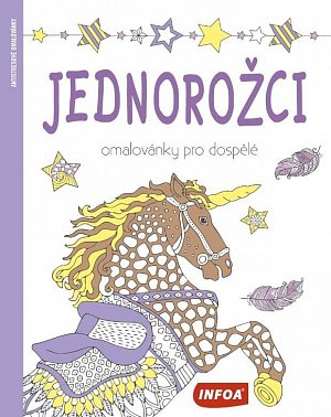 Jednorožci - Omalovánky pro dospělé