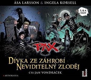 Pax 3 & 4 Dívka ze záhrobí & Neviditelný zloděj - CDmp3 (Čte Jan Vondráček)