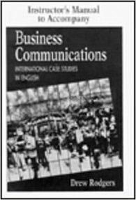 Business Communications Instructor´s Manual