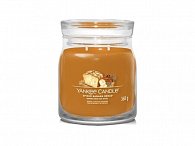 YANKEE CANDLE Spiced Banana Bread svíčka 368g / 2 knoty (Signature střední)