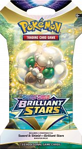 Pokémon TCG: Sword and Shield 09 Brilliant Stars - 1 Blister Booster