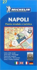 Turistická mapa Napoli
