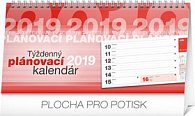 Týždenný plánovací kalendár - stolový kalendár 2019