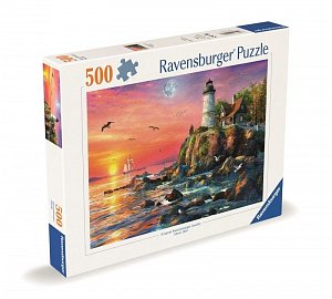 Puzzle Maják na útesu 500 dílků