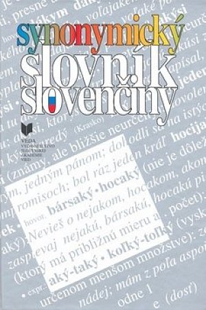 Synonymický slovník slovenčiny