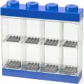 Sběratelská skříňka LEGO na 8 minifigurek - modrá