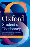 Oxford Student´s Dictionary 4th Edition