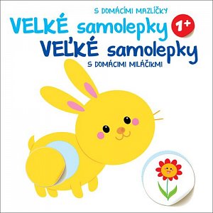 Velké samolepky s domácími mazlíčky Králíček / Veľké samolepky s domácimi miláčikmi Králiček, 2.  vydání