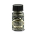 Metalická barva na textil Cadence Dora Textile - antracit / 50 ml