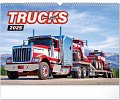 Kalendář 2025 nástěnný: Trucks, 48 × 33 cm